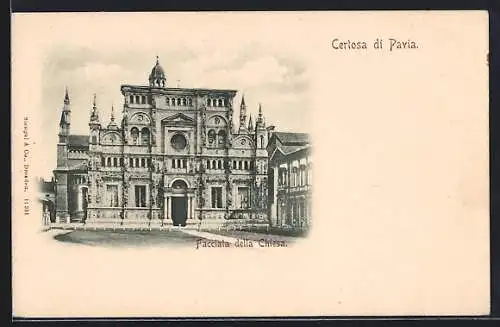 AK Certosa di Pavia, Facciata della Chiesa
