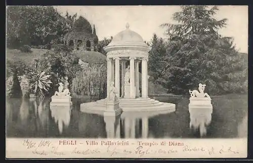 AK Pegli, Villa Pallavicini, Tempio di Diana