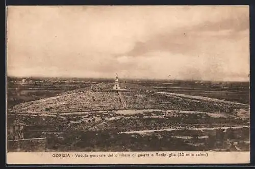AK Gorizia, Redipuglia, Veduta generale del cimitero di guerra
