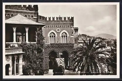 AK Genova, Castello d`Albertis, Loggia di Colomeo