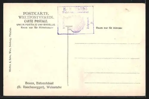 AK Bozen, Batzenhäusl, Innenansicht