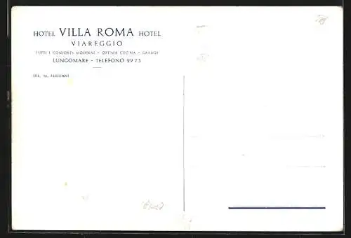 AK Viareggio, Hotel Villa Roma