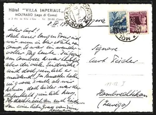 AK Moltrasio /Lago di Como, Hotel Villa Imperiale
