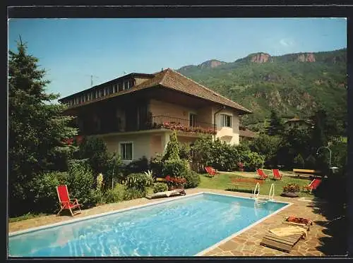 AK Terlan /Südtirol, Hotel Weingarten mit Pool