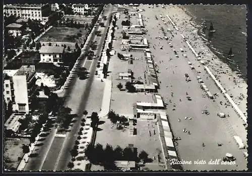 AK Riccione, Visto dall`aereo