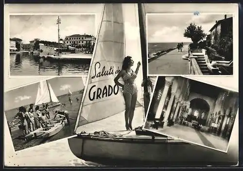 AK Grado, Il Porto, La Diga, Vita di Spiaggia