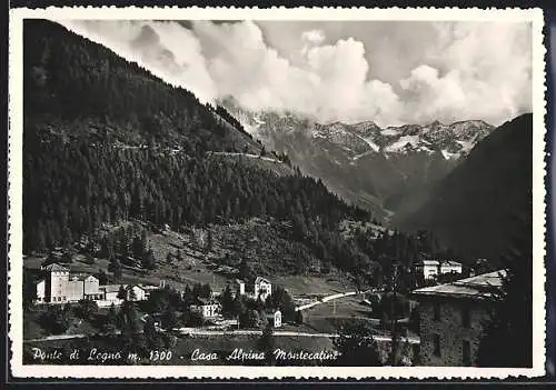 AK Ponte di Legno, Casa Alpina Montecatini