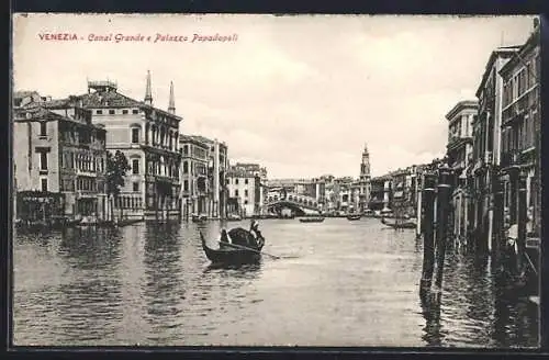 AK Venezia, Canal Grande e Palazzo Papadopoli
