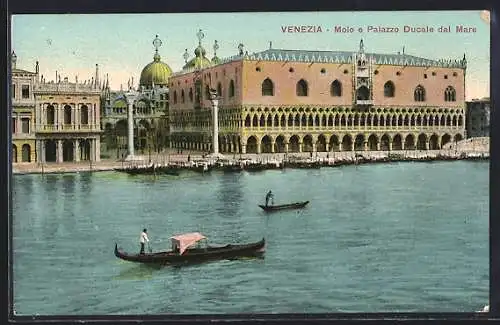 AK Venezia, Molo e Palazzo Ducale dal Mare