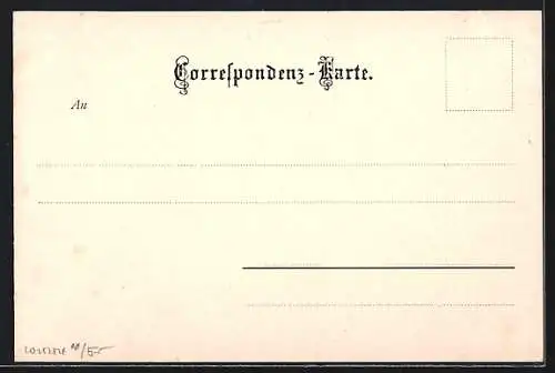 AK Meran, Ortsansicht gegen die Berge