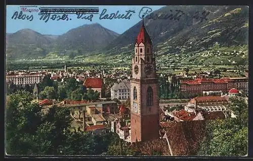 AK Merano, Veduta della Passeggiata Tapeiner