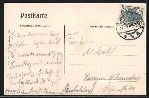 AK Bozen-Gries, Generalansicht mit Gebirgsblick