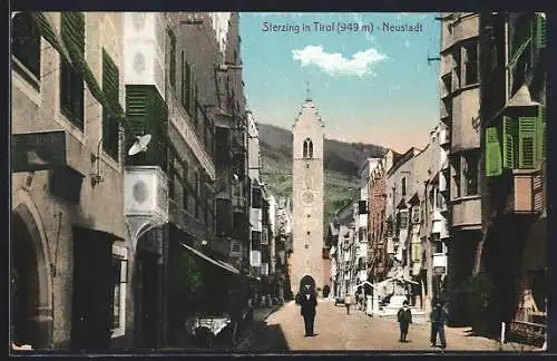 AK Sterzing, Strassenpartie-Neustadt