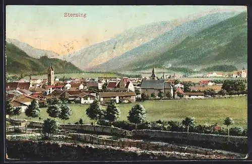 AK Sterzing, Gesamtansicht des Ortes