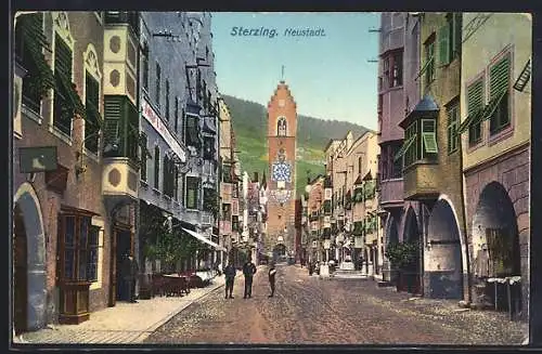 AK Sterzing, Strassenpartie in Neustadt