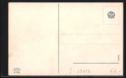 AK Welschnofen, Hotel Latemar und der Rosengarten