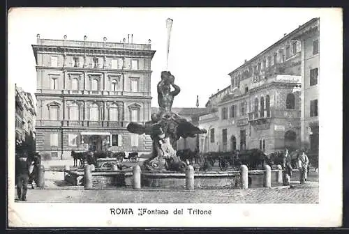 AK Roma, Fontana del Tritone