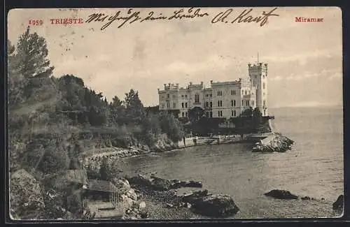 AK Trieste, Miramar, Panorama