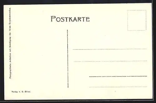 AK Plätzwiesen, Ortspartie mit Mte. Cristallo u. Cristallin