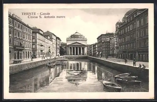 AK Trieste, Canale, Chiesa S. Antonio nuovo