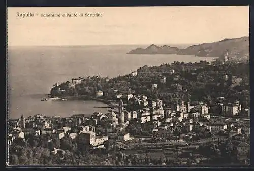 AK Rapallo, Panorama e Punta di Portofino