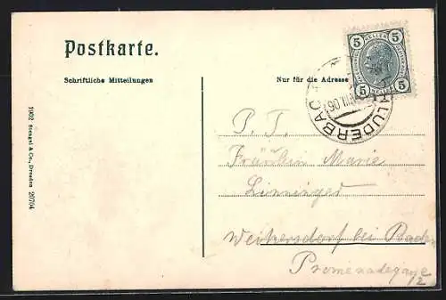 AK Cortina, Ampezzotal, Dürrensee und die Ampezzostrasse