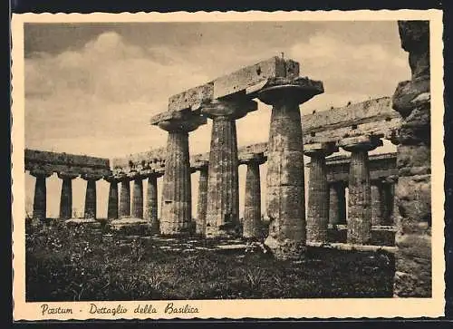 AK Paestum, Dettaglio della Basilica