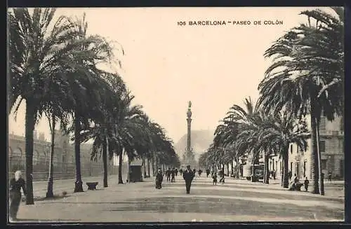 AK Barcelona, Paseo de Colón