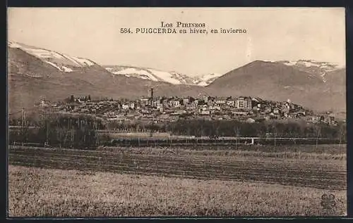 AK Puigcerda, Vista general en invierno