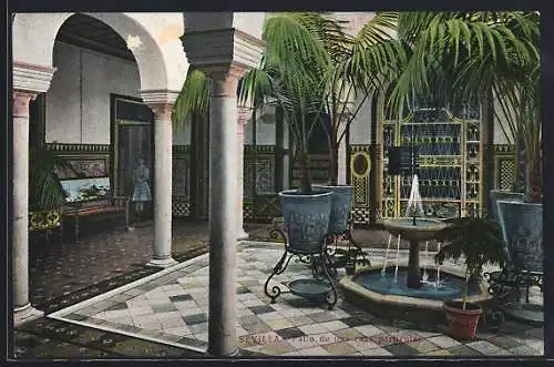 AK Sevilla, Patio de una casa particular