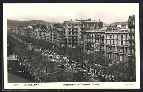 AK Barcelona, Perspectivo del Paseo de Gracia