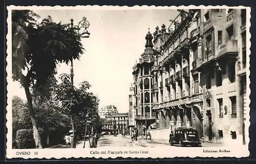 AK Oviedo, Calle del Marqués de Santa Cruz