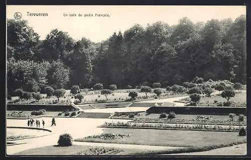 AK Tervueren, Un coin du jardin Francais