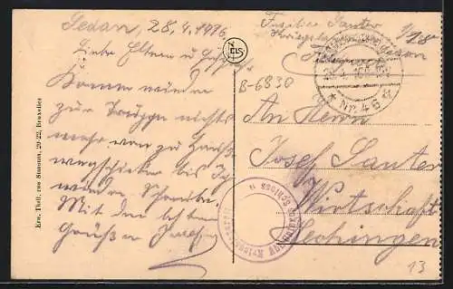 AK Bouillon, Panorama pris de l`ancienne route de Sedan