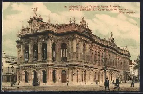 AK Anvers, Le Théâtre Royal Flamand