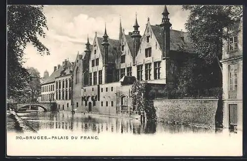 AK Bruges, Palais du Franc