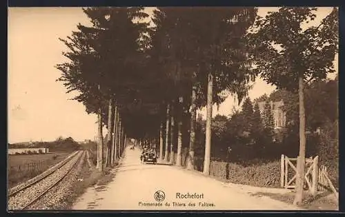 AK Rochefort, Promenade du Thiers des Falizes