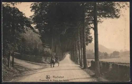 AK Rochefort, Promenade du Thiers des Falizes