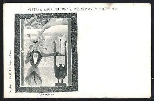 AK Prag, Vystava Architektury a Inzenyrstvi v Praze 1898, Z Nesmysla