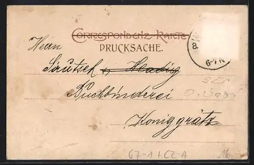 AK Aussig a. d. E., Ausstellung 1903, Industriehalle, Portrait Erzherzog Ferdinand Karl