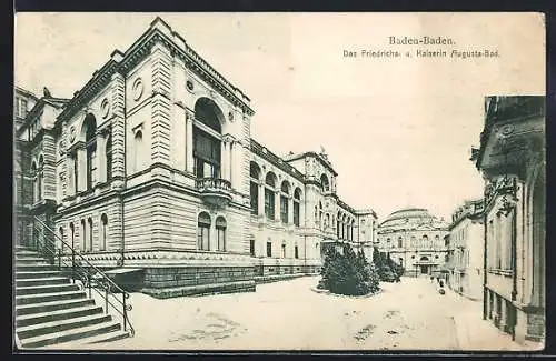 AK Baden-Baden, Das Friedrichs- u. Kaiserin Augusta-Bad