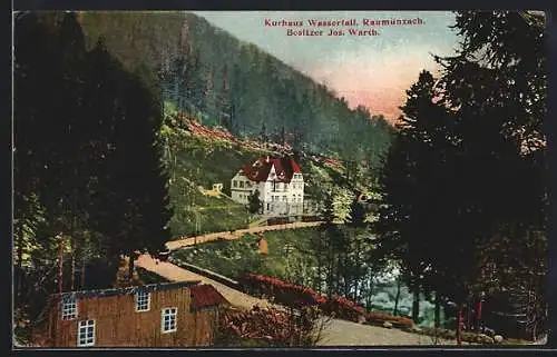 AK Raumünzach, Kurhaus Wasserfall