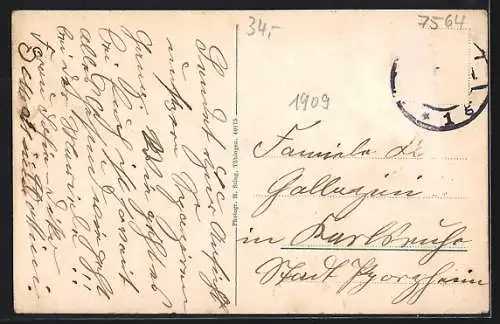 AK Forbach, Restaurant Waldhaus Rote Lache