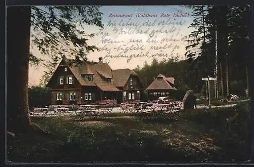 AK Forbach, Restaurant Waldhaus Rote Lache