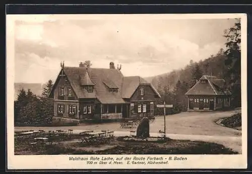 AK Forbach, Restaurant Waldhaus Rote Lache