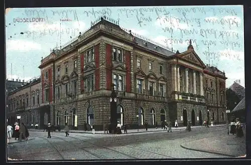 AK Düsseldorf, Blick zur Tonhalle