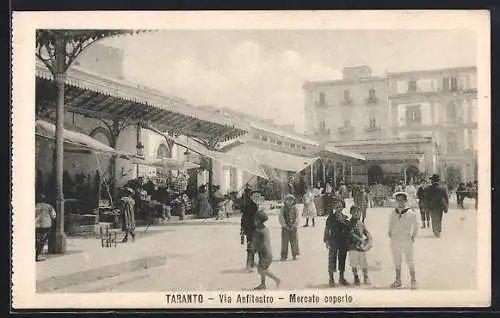 AK Taranto, Via Anfiteatro, Mercato Coperto