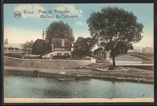 AK Liége, Pont de Fragnée, Maison de l`éclusier