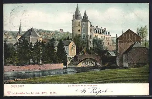 AK Durbuy, Le chateau et le vieux pont