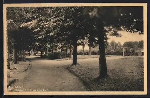 AK Dour, Belvédère-Un coin du Parc